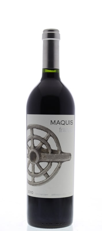 Maquis Franco Cabernet Franc 2010 Front Bottle Shot