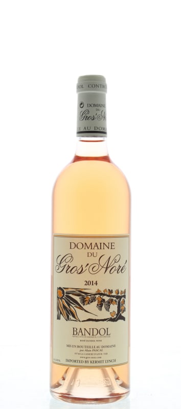 Domaine du Gros Nore Bandol Rose 2014 Front Bottle Shot