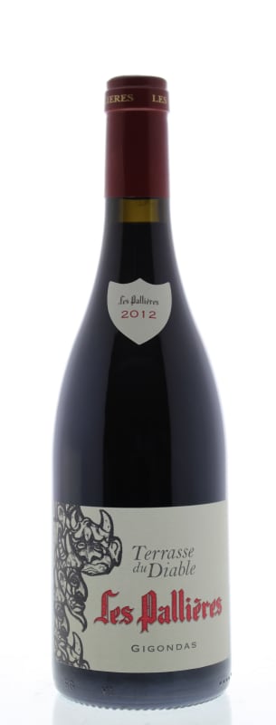 Domaine les Pallieres Gigondas Terraces Du Diable 2012 Front Bottle Shot