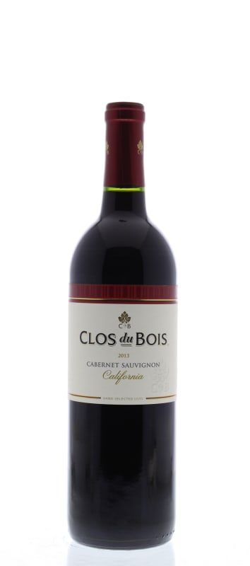 Clos du Bois California Cabernet Sauvignon 2013 Front Bottle Shot
