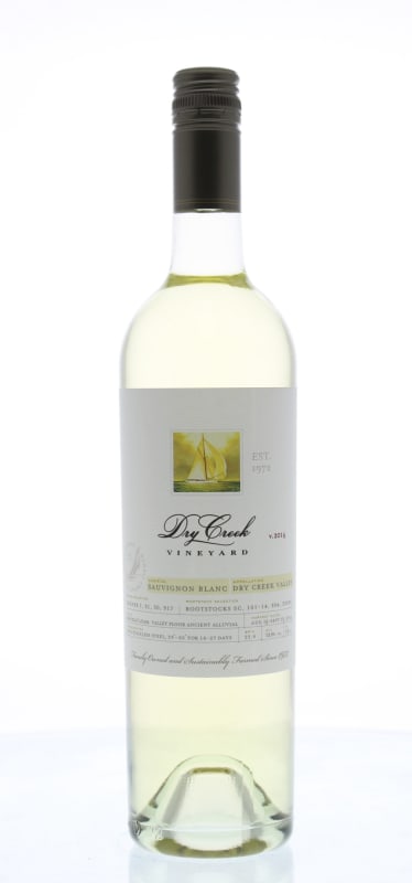Dry Creek Vineyard Sauvignon Blanc 2014 Front Bottle Shot