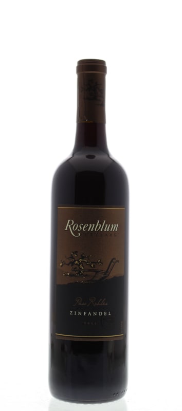 Rosenblum Cellars Paso Robles Zinfandel 2011 Front Bottle Shot
