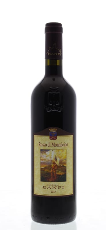Banfi Rosso di Montalcino 2013 Front Bottle Shot