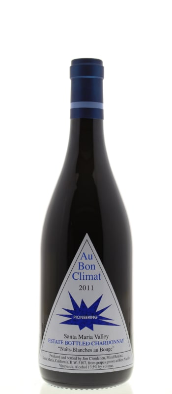 Au Bon Climat Nuits-Blanches au Bouge Chardonnay 2011 Front Bottle Shot