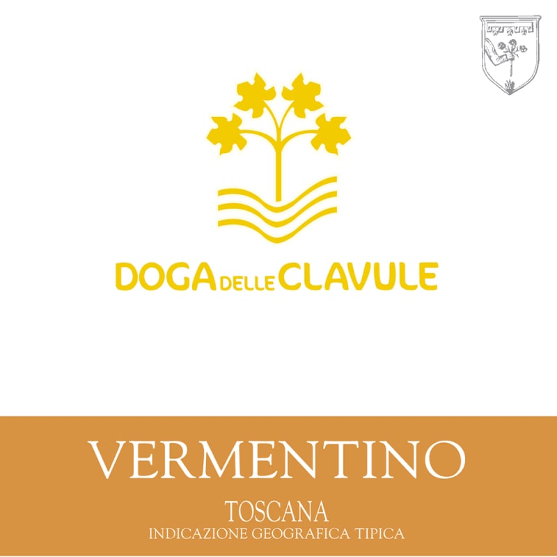 Doga delle Clavule Vermentino 2013 Front Label