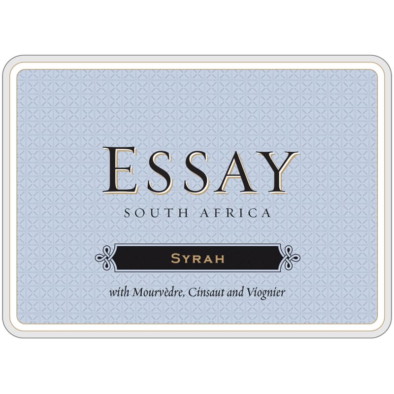 Essay Red Blend 2012 Front Label