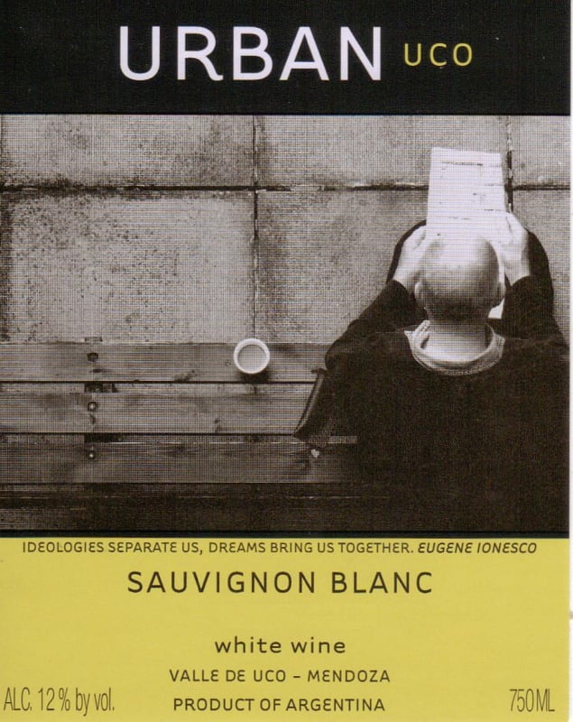 Bodegas O. Fournier Urban Sauvignon Blanc 2013 Front Label