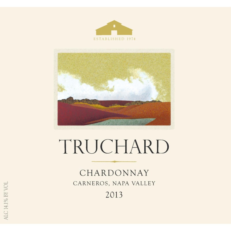 Truchard Estate Chardonnay 2013 Front Label