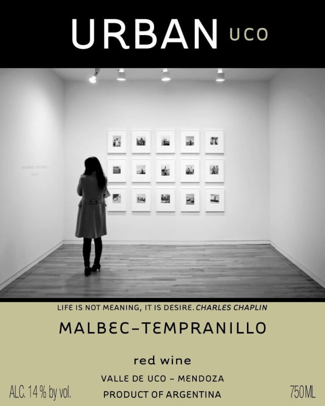 Bodegas O. Fournier Urban Malbec - Tempranillo 2014 Front Label