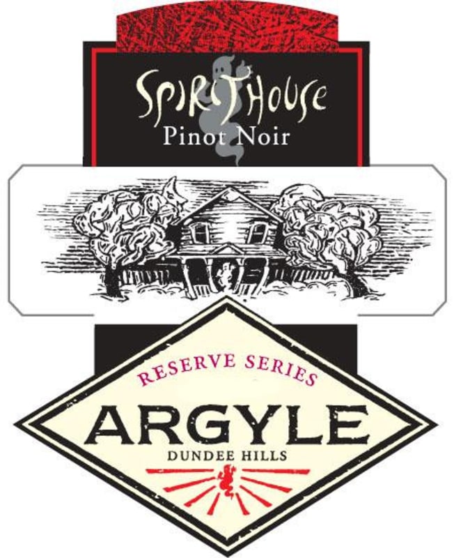 Argyle Spirithouse Pinot Noir 2012 Front Label