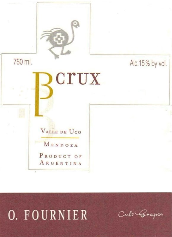 Bodegas O. Fournier B Crux Red Blend 2010 Front Label