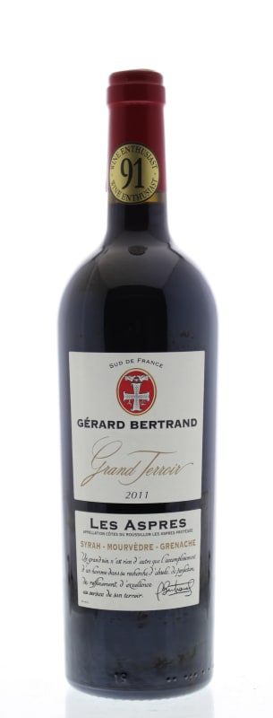 Gerard Bertrand Grand Terroir Les Aspres 2011 Front Bottle Shot