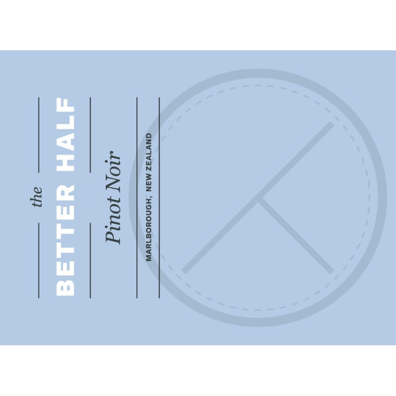 The Better Half Pinot Noir 2013 Front Label