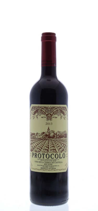 Dominio de Eguren Protocolo Tinto 2013 Front Bottle Shot
