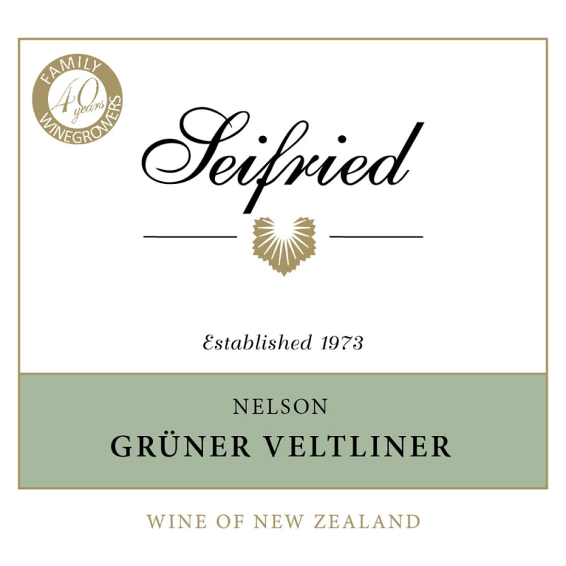 Seifried Gruner Veltliner 2014 Front Label
