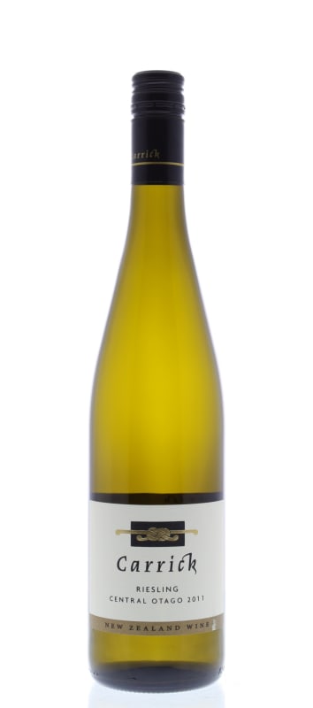Carrick Riesling 2011 Front Bottle Shot
