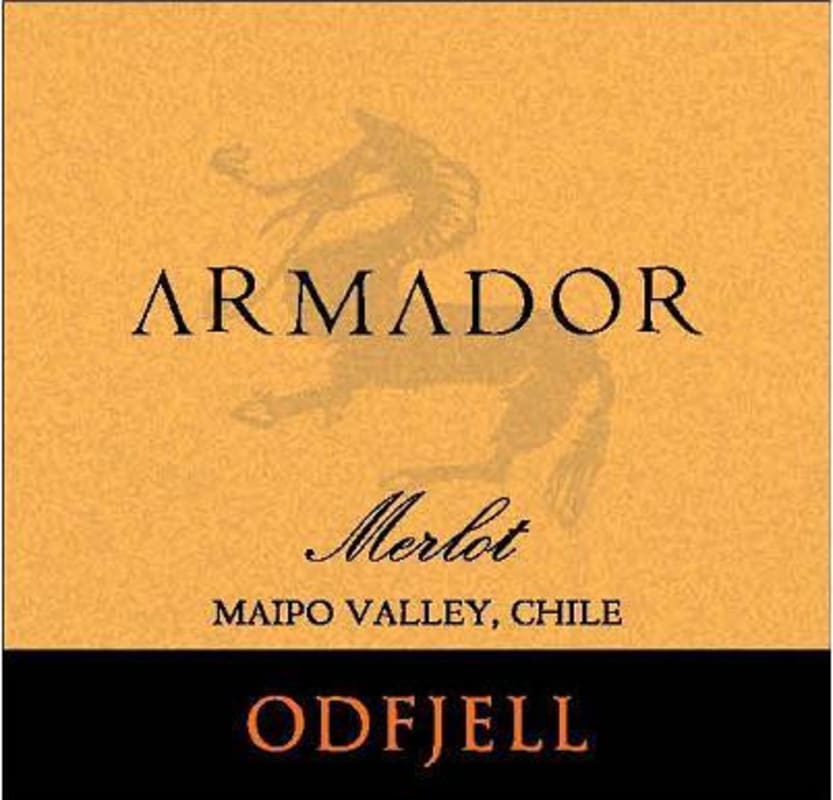 Odfjell Armador Merlot 2008 Front Label