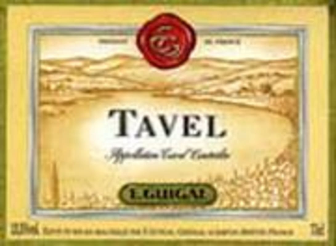 E. Guigal Tavel Rose 1998 Front Label