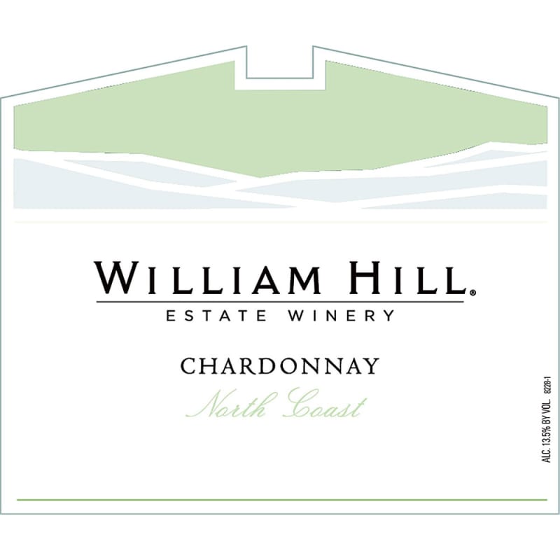William Hill North Coast Chardonnay 2014 Front Label