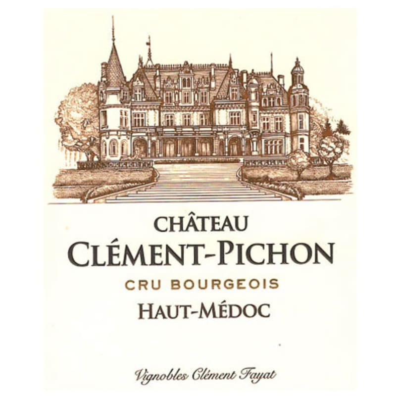 Chateau Clement Pichon 2014 Front Label