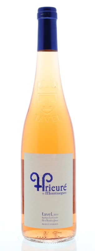 Prieure de Montezargues Tavel Rose 2014 Front Bottle Shot