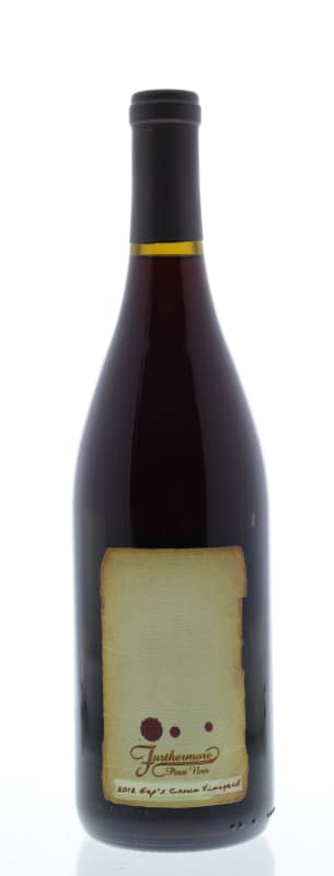 Furthermore Gap's Crown Vineyard Pinot Noir 2012 Front Bottle Shot