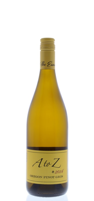 A to Z Pinot Gris 2014 Front Bottle Shot
