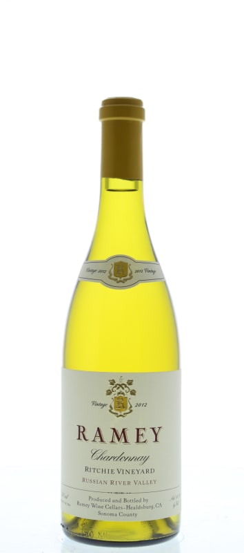 Ramey Ritchie Vineyard Chardonnay 2012 Front Bottle Shot