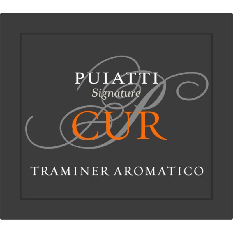 Cantina Puiatti Cur Traminer Aramatico 2013 Front Label