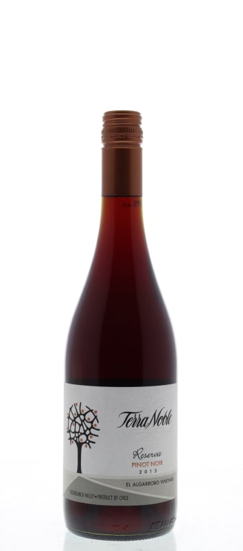 TerraNoble El Algarrobo Vineyard Reserva Pinot Noir 2013 Front Bottle Shot