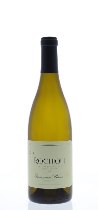Rochioli Estate Sauvignon Blanc 2014 Front Bottle Shot