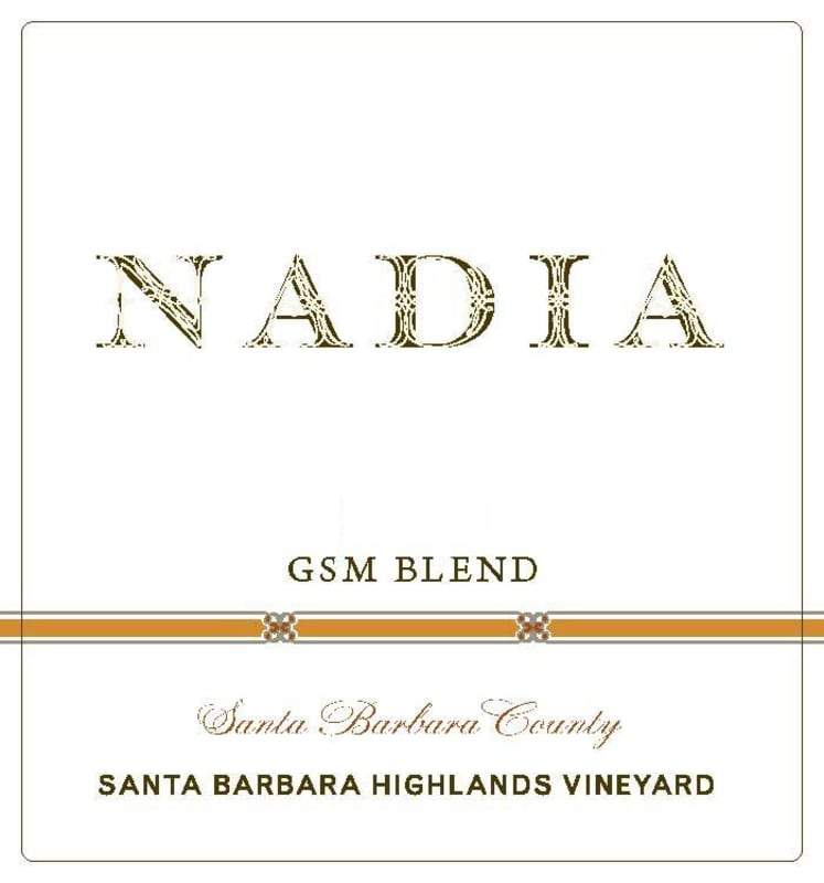 NADIA GSM Blend 2014 Front Label