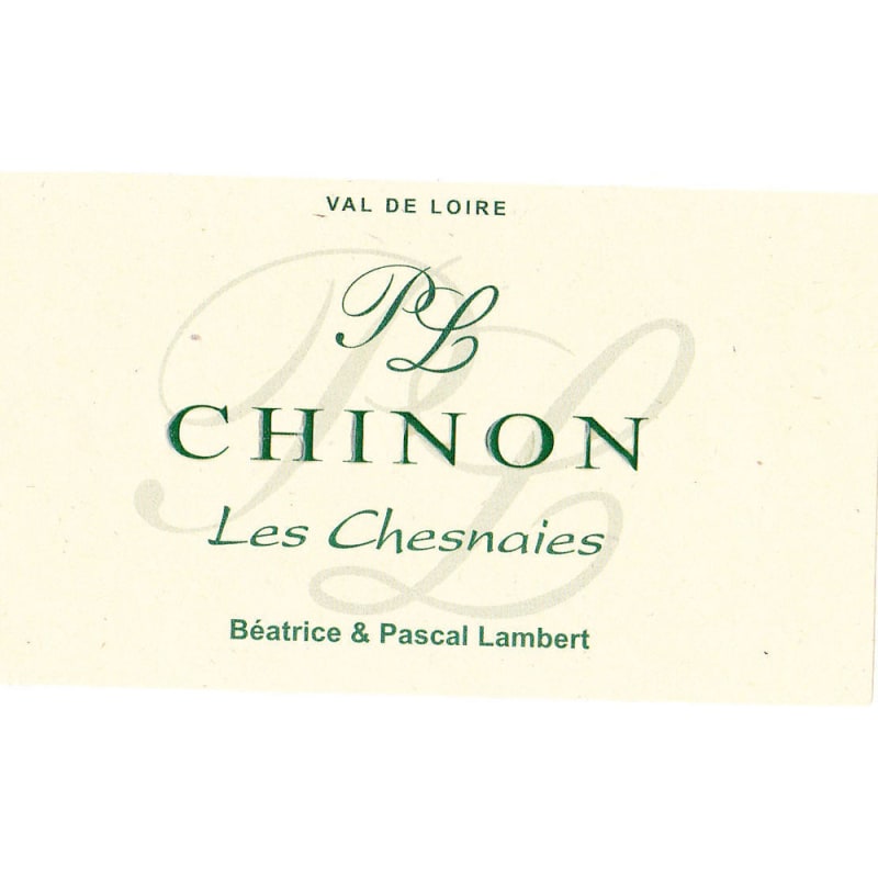 Pascal Lambert Chinon Les Chesnaies 2010 Front Label