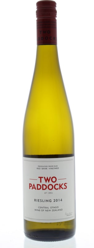Two Paddocks Riesling 2014 Front Bottle Shot