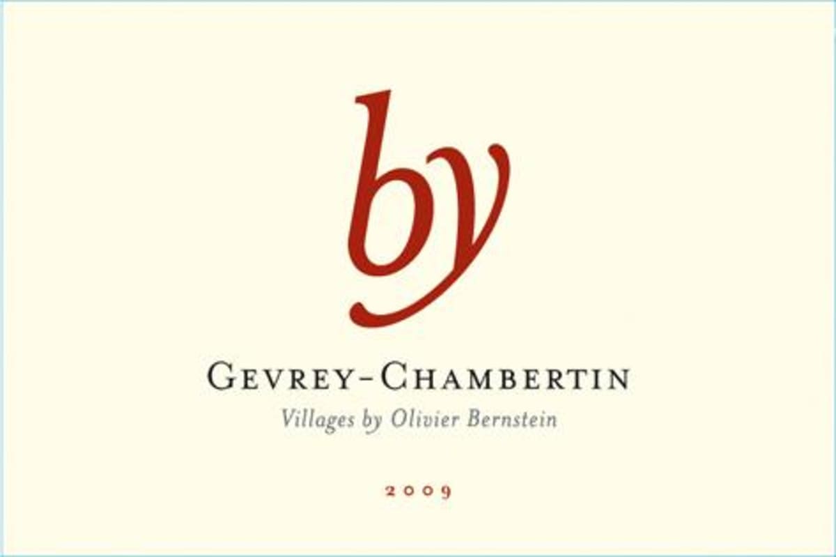 Olivier Bernstein Gevrey-Chambertin Villages 2009 Front Label
