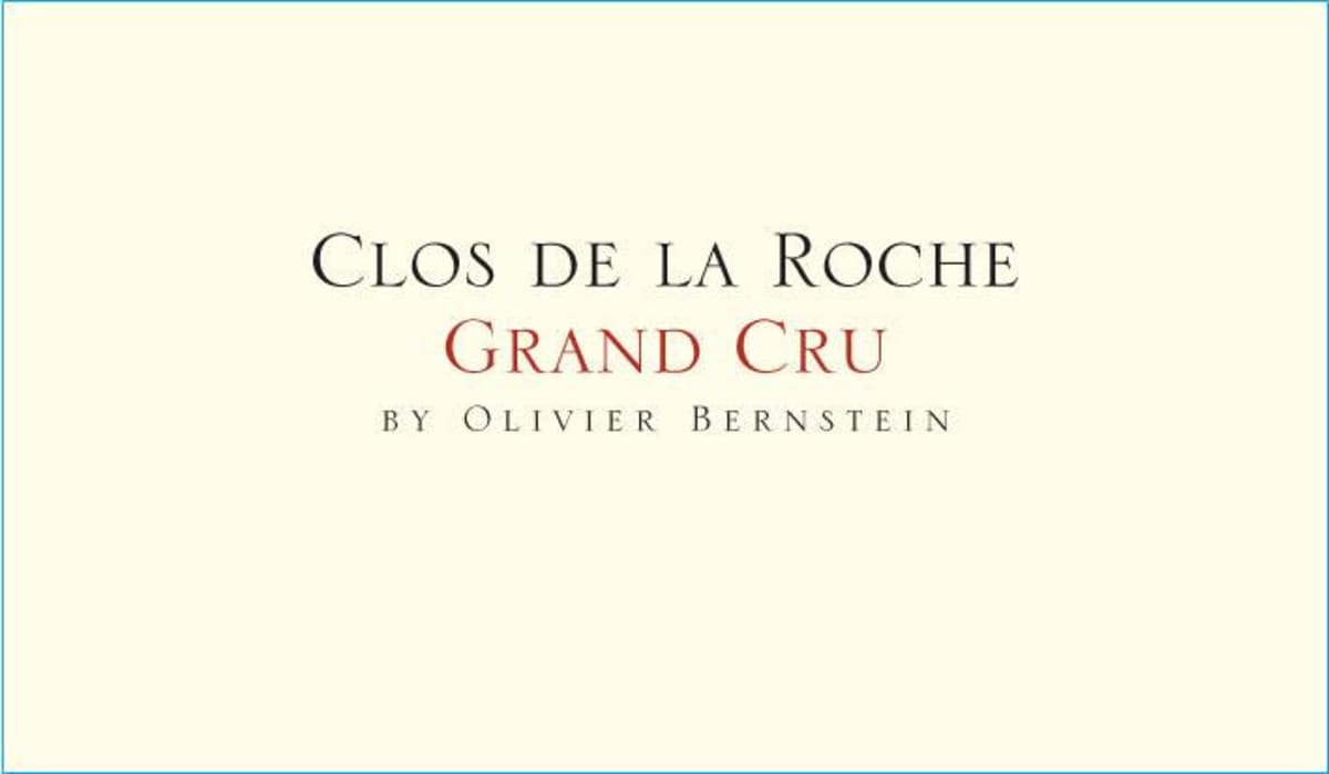 Olivier Bernstein Clos de la Roche Grand Cru 2011 Front Label