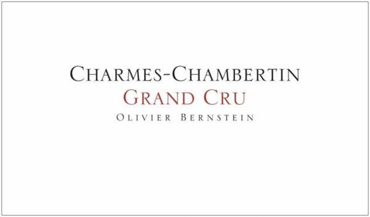 Olivier Bernstein Charmes-Chambertin Grand Cru 2014 Front Label