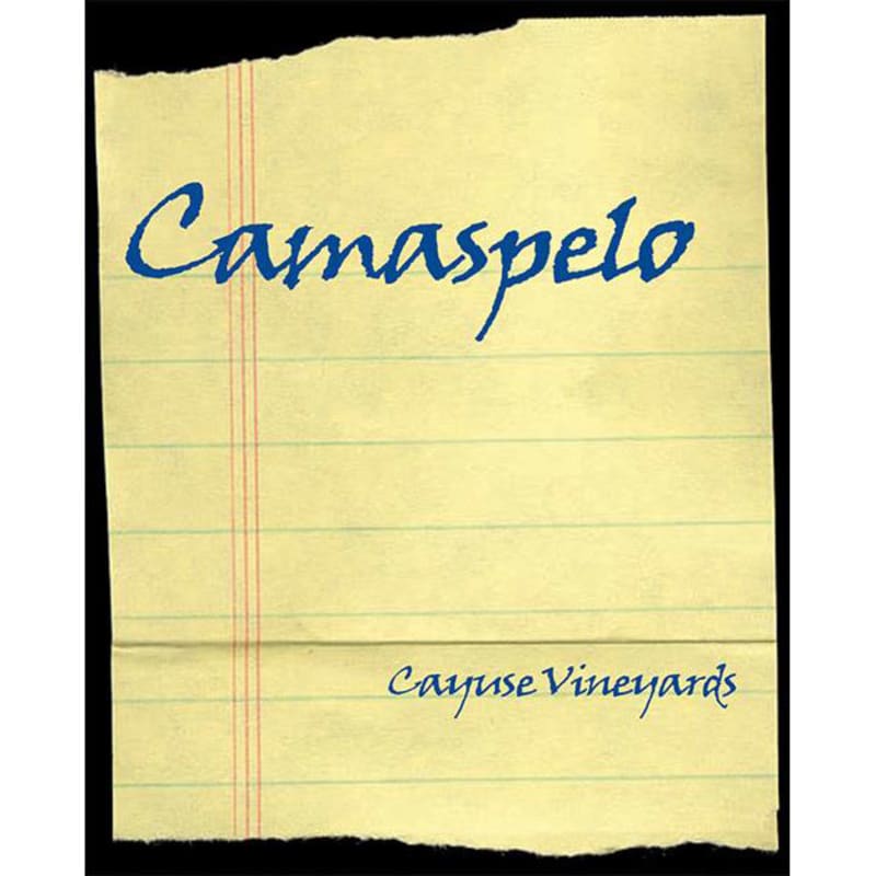 Cayuse Camaspelo 2011 Front Label