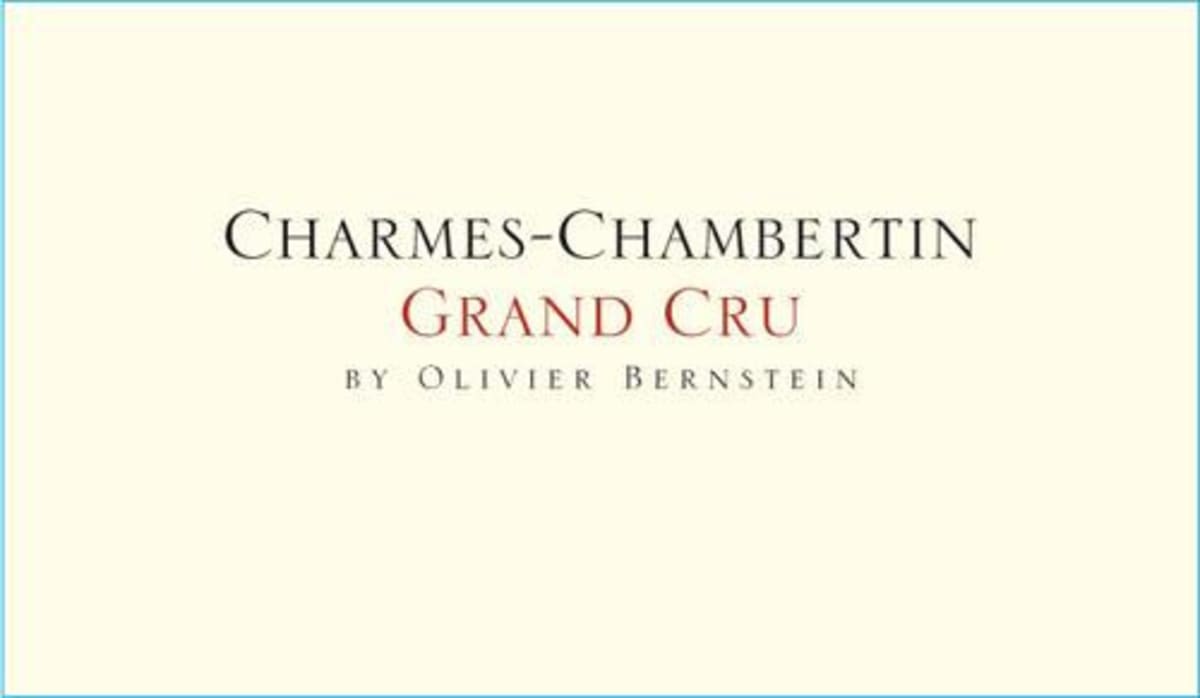 Olivier Bernstein Charmes-Chambertin Grand Cru 2011 Front Label