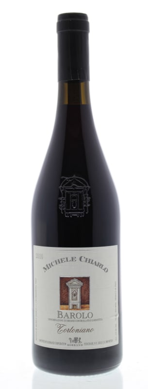 Michele Chiarlo Barolo Tortoniano 2010 Front Bottle Shot