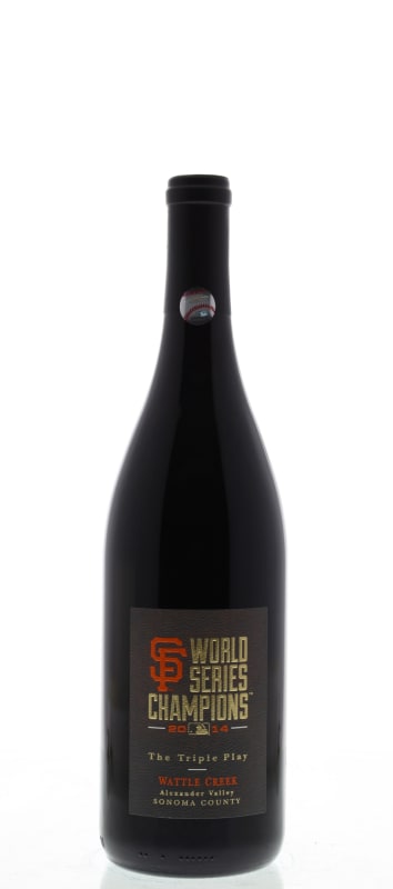 Wattle Creek SF Giants The Triple Play 2011 Front Bottle Shot