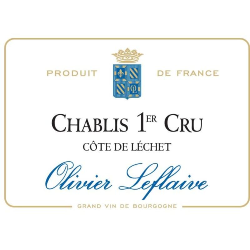 Olivier Leflaive Chablis Cote de Lechet Premier Cru 2014 Front Label