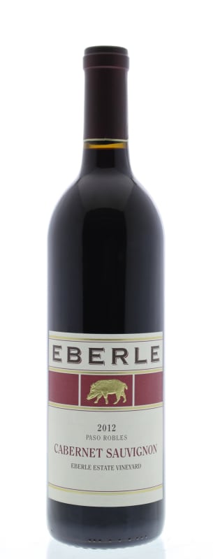 Eberle Estate Cabernet Sauvignon 2012 Front Bottle Shot