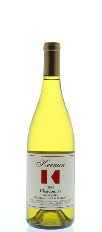 Keenan Chardonnay 2013 Front Bottle Shot