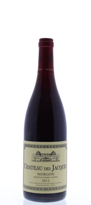 Chateau des Jacques Morgon 2012 Front Bottle Shot