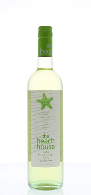 The Beachhouse Pinot Grigio 2014 Front Bottle Shot