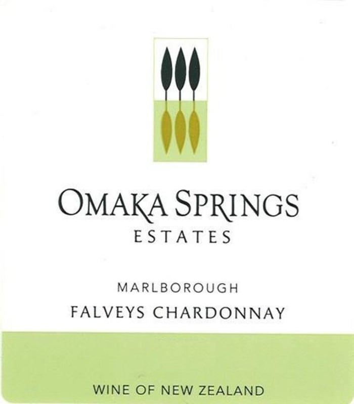 Omaka Springs Falveys Vineyard Chardonnay 2007 Front Label