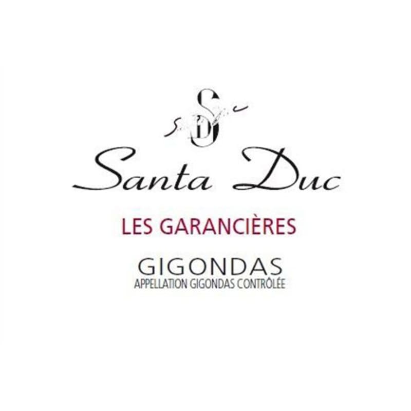 Domaine Santa Duc Les Garancieres Gigondas 2010 Front Label