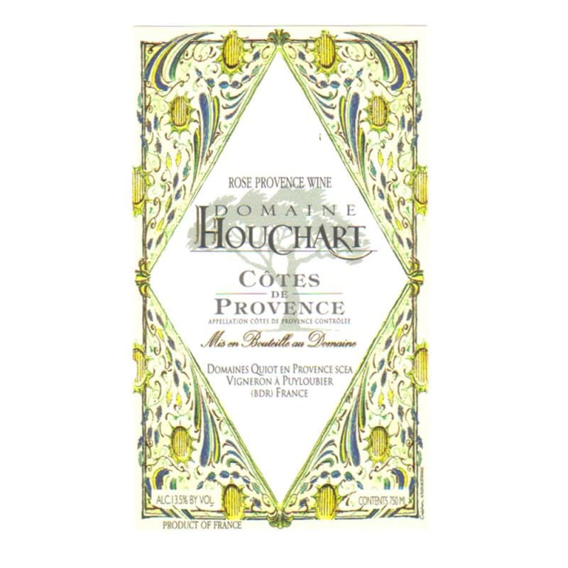 Domaine Houchart Tete de Cuvee Cotes de Provence Rose 2014 Front Label