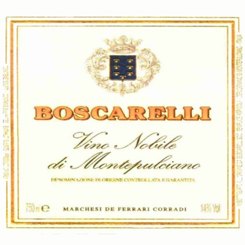 Boscarelli Vino Nobile di Montepulciano 2011 Front Label
